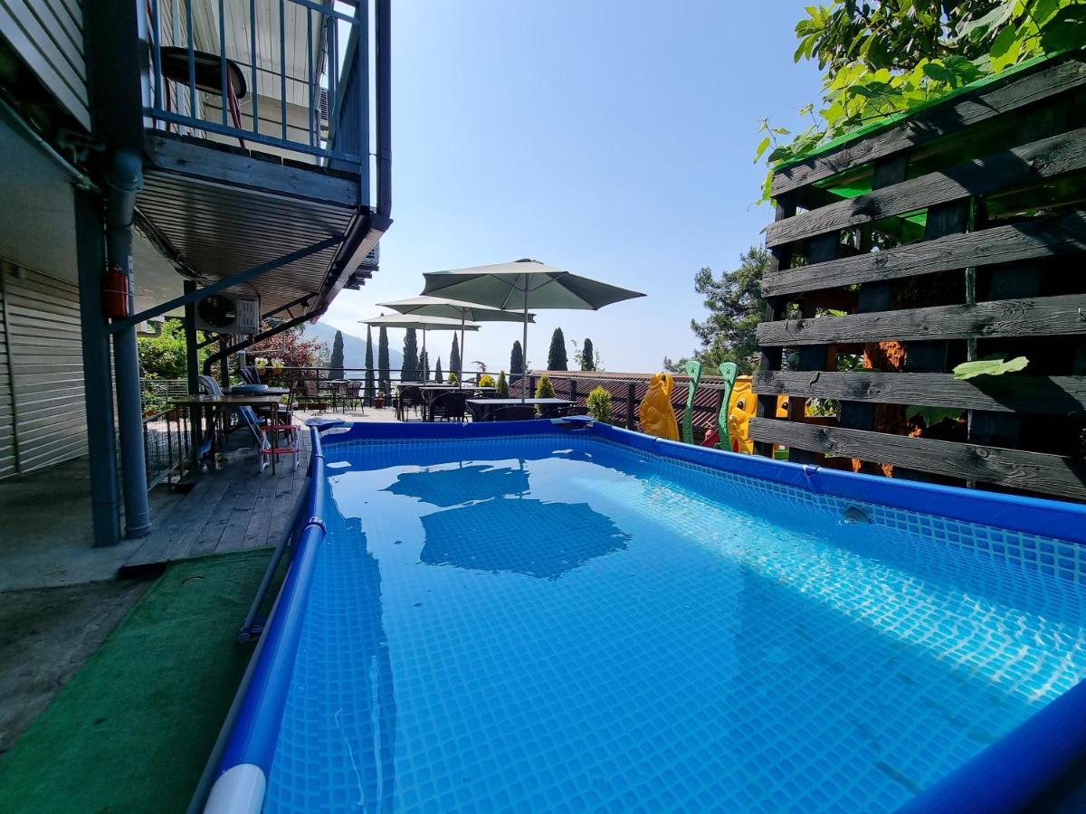 Ривер Гагра Hotel Kültér fotó